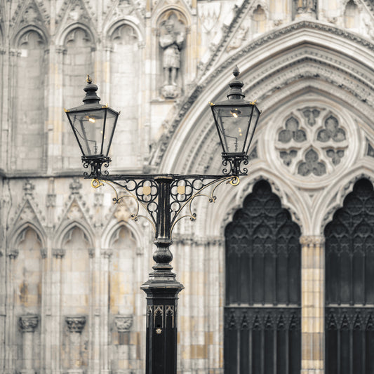 Gothic Cathedral Lantern Wall Mural