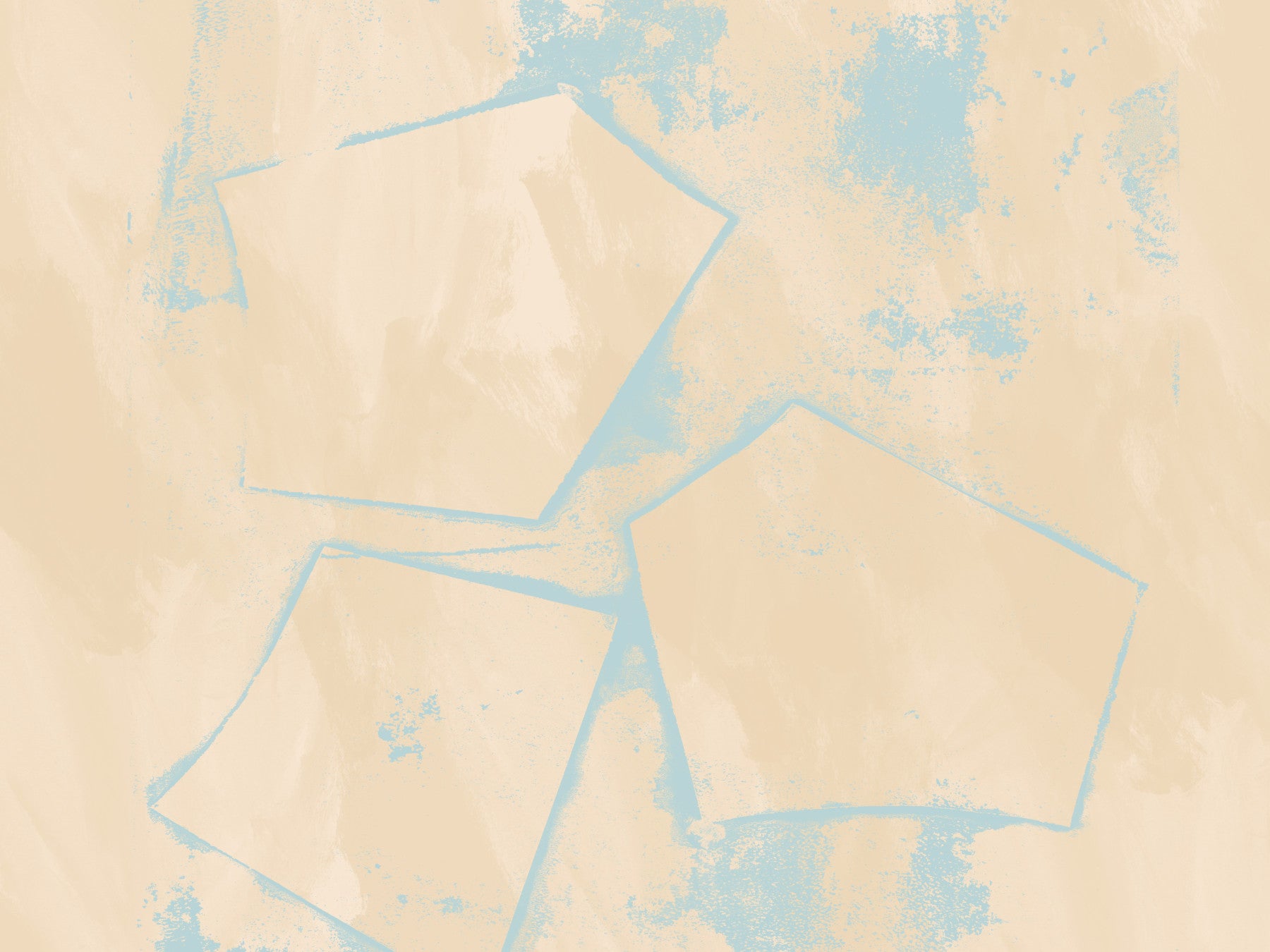 Geometric Sand and Sky Abstract Wall Mural