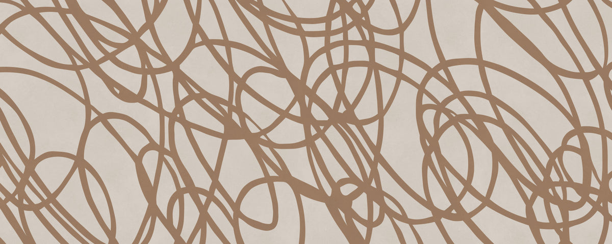 Abstract Swirl Pattern Wall Mural in your room