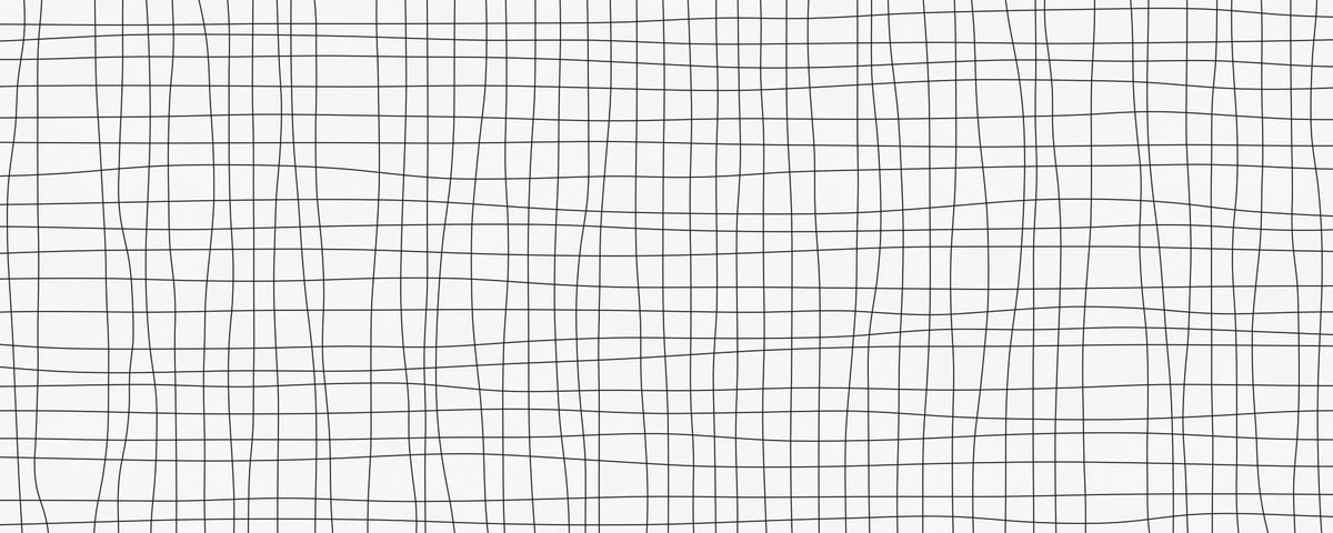 Minimalist Soft Grid Check Wall Mural in your room — zoomed