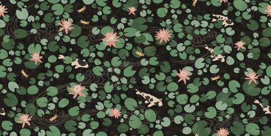 Lily Pad Pond Wallpaper⁠