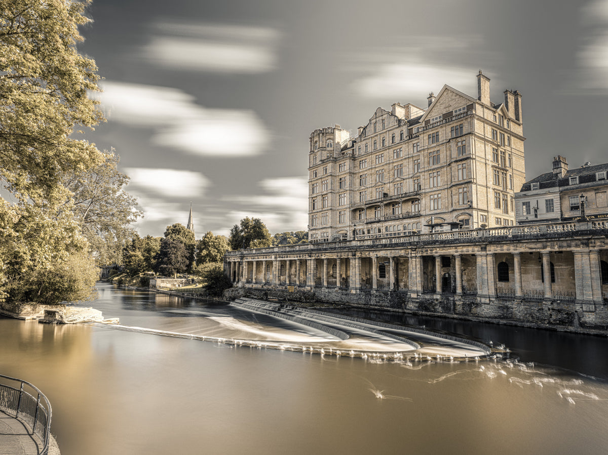 Bath Riverside Architectural Heritage Wall Mural