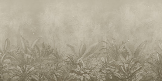 Jungle Mists - Bisque Wall Mural