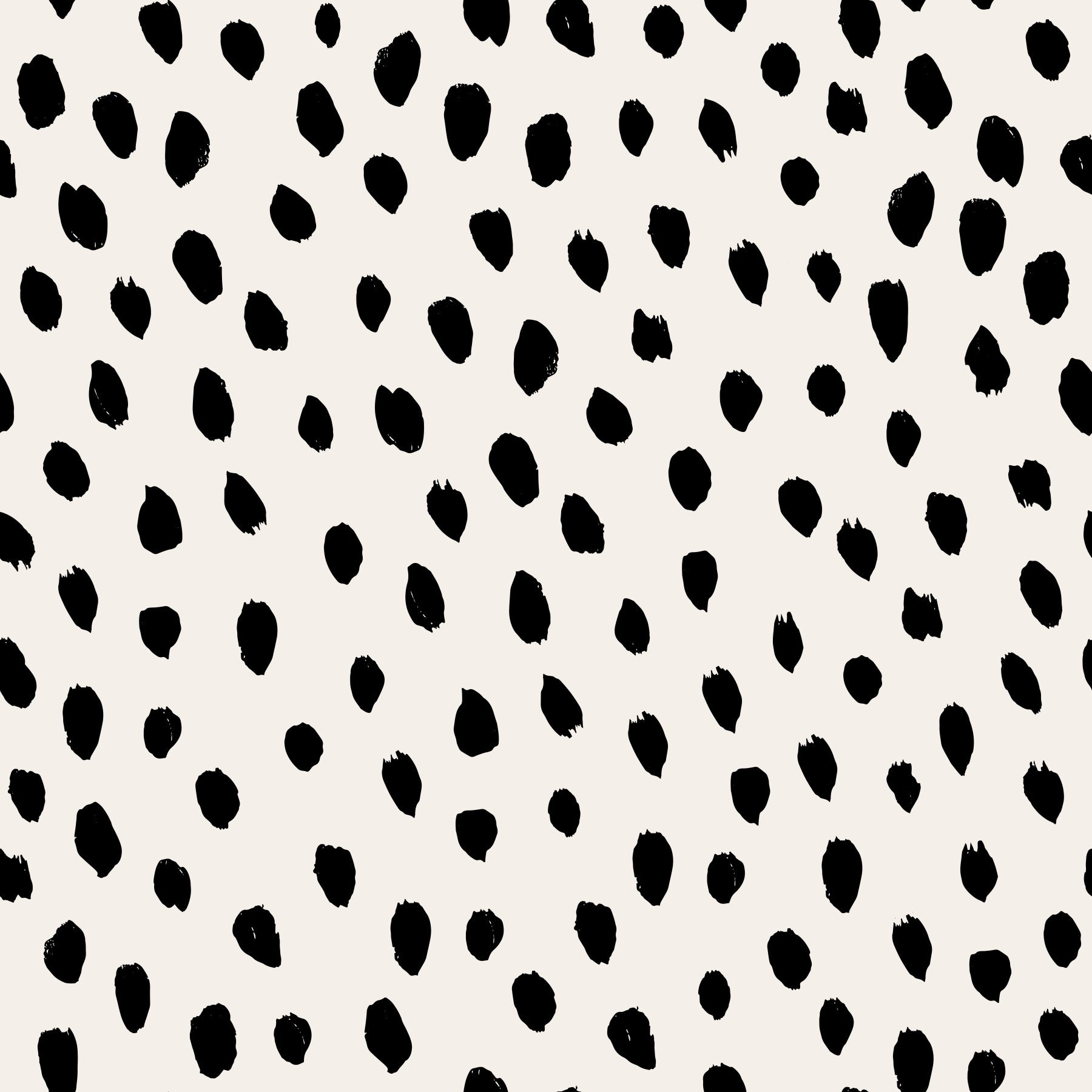 Minimalist Painted Dotted Pattern Wallpaper⁠