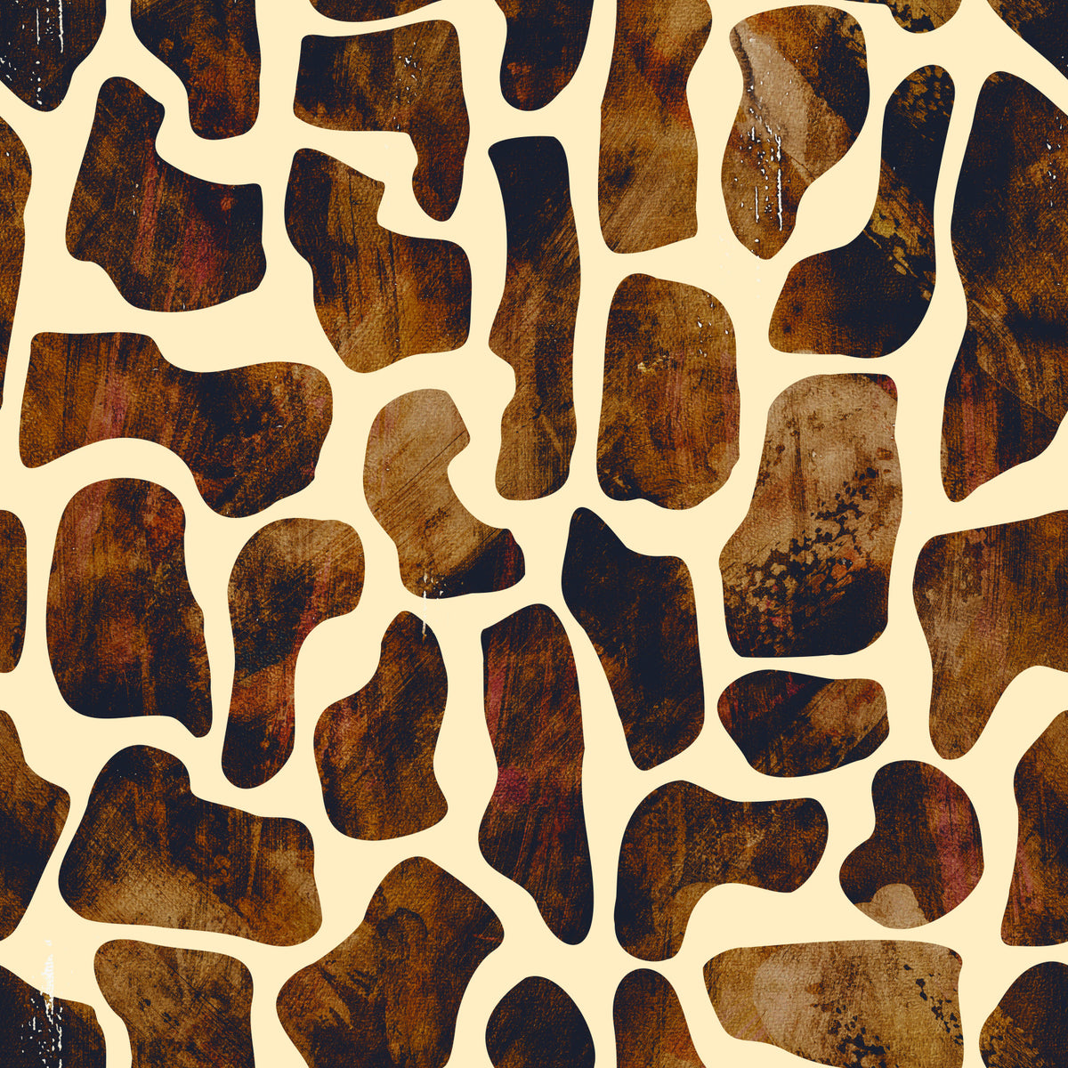 Rustic Stone Texture Repeat Wallpaper⁠ in your room — zoomed