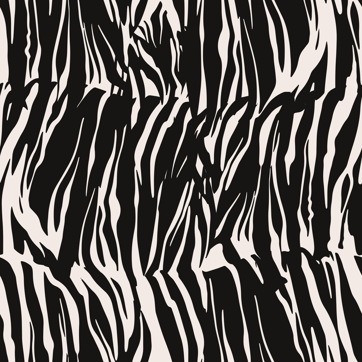 Abstract Zebra Stripe Wallpaper⁠ in your room