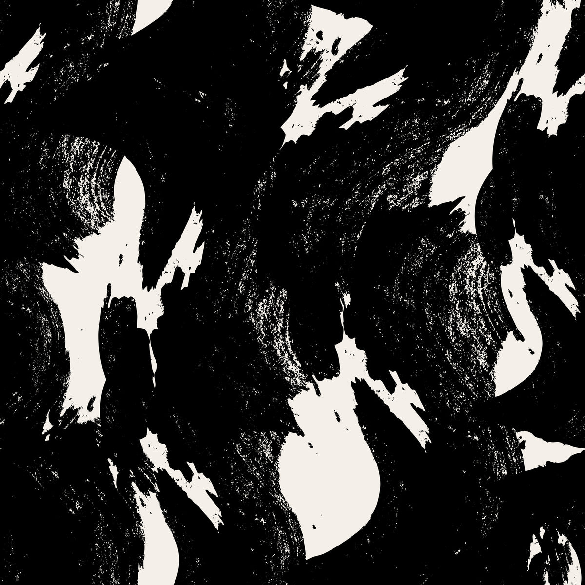 Abstract Charcoal Ink Flow Wallpaper⁠ in your room