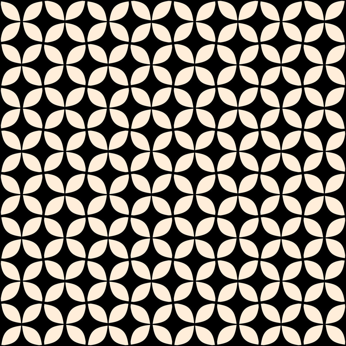 Minimalist Petal Lattice Wallpaper⁠ in your room — zoomed