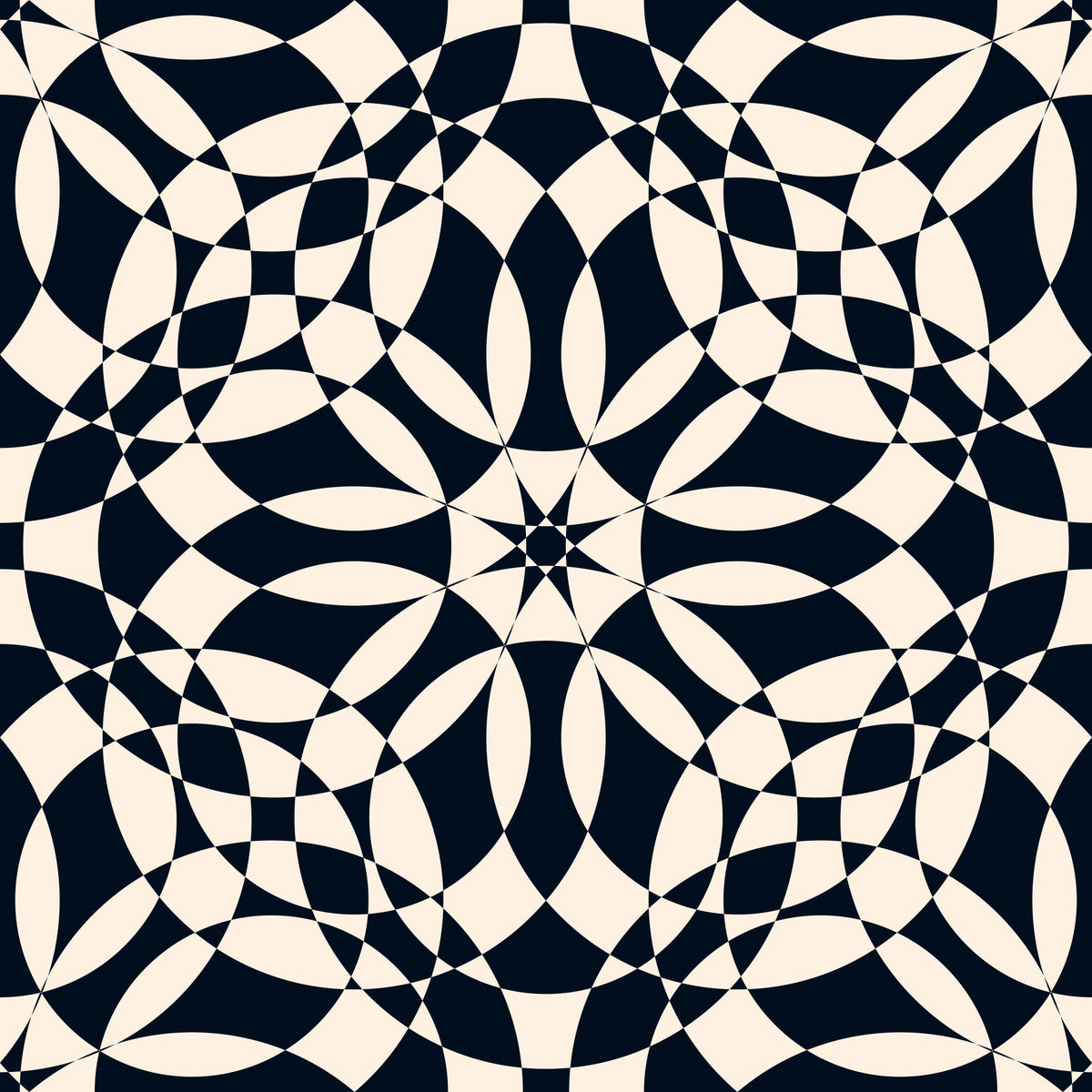Abstract Circular Lattice Wallpaper⁠