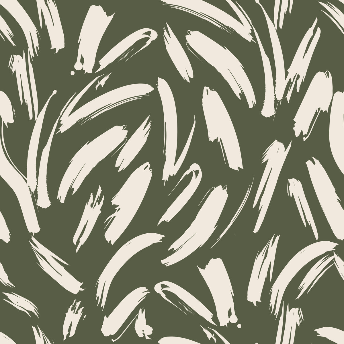 Sage Green Abstract Brushstrokes Wallpaper⁠ in your room — zoomed
