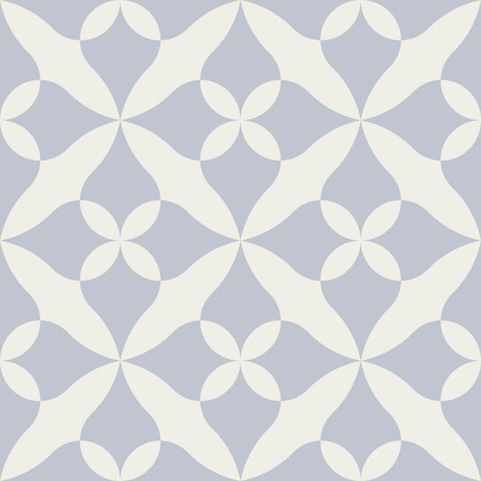 Soft Arced Tile Motif Wallpaper⁠