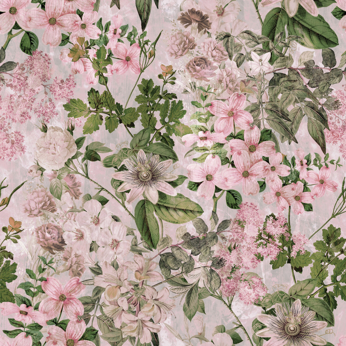 Rustic Meadow Blooms Wallpaper⁠ in your room