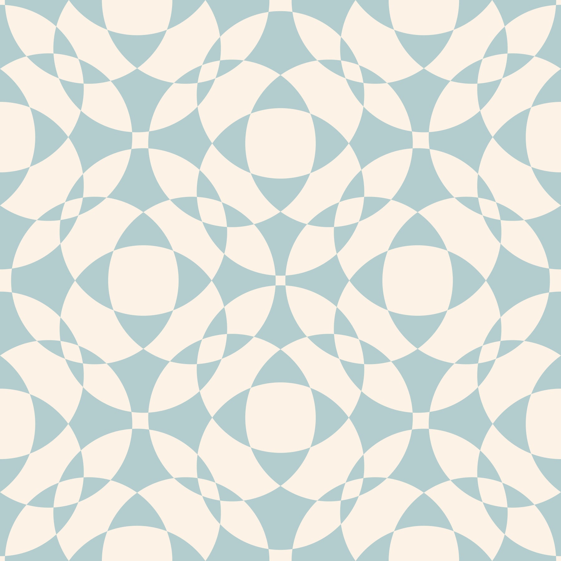 Interlocking Serenity Curves Wallpaper⁠