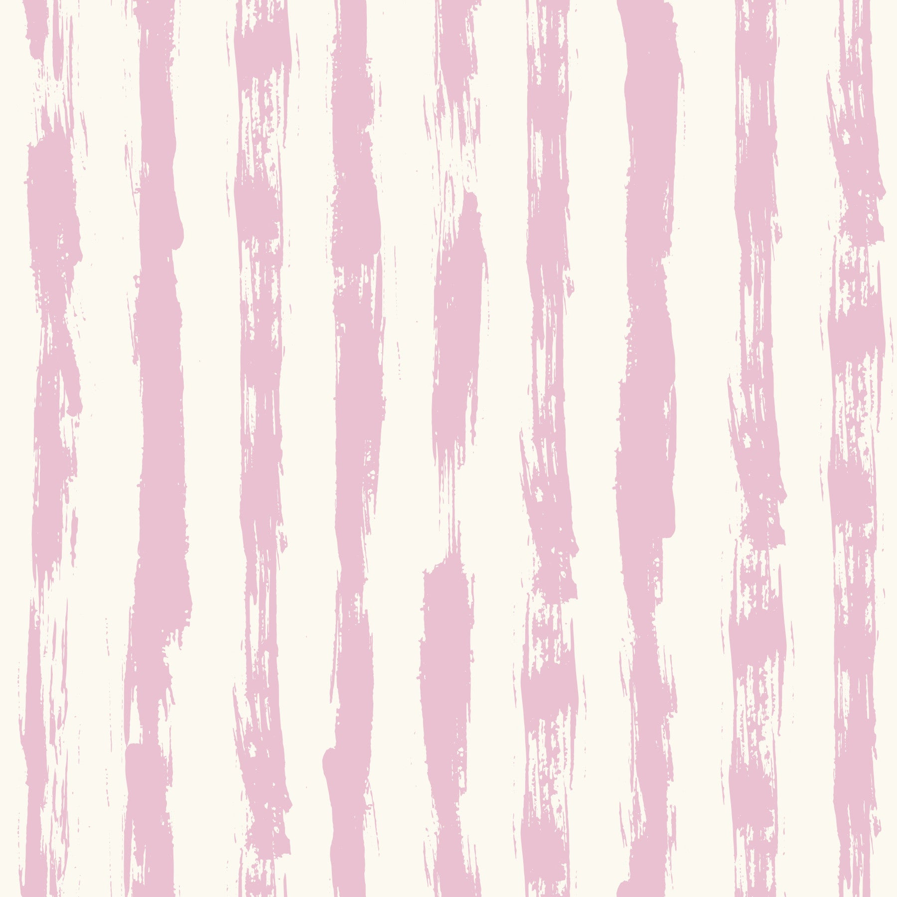 Soft Blush Hand-Painted Vertical Stripes Wallpaper⁠