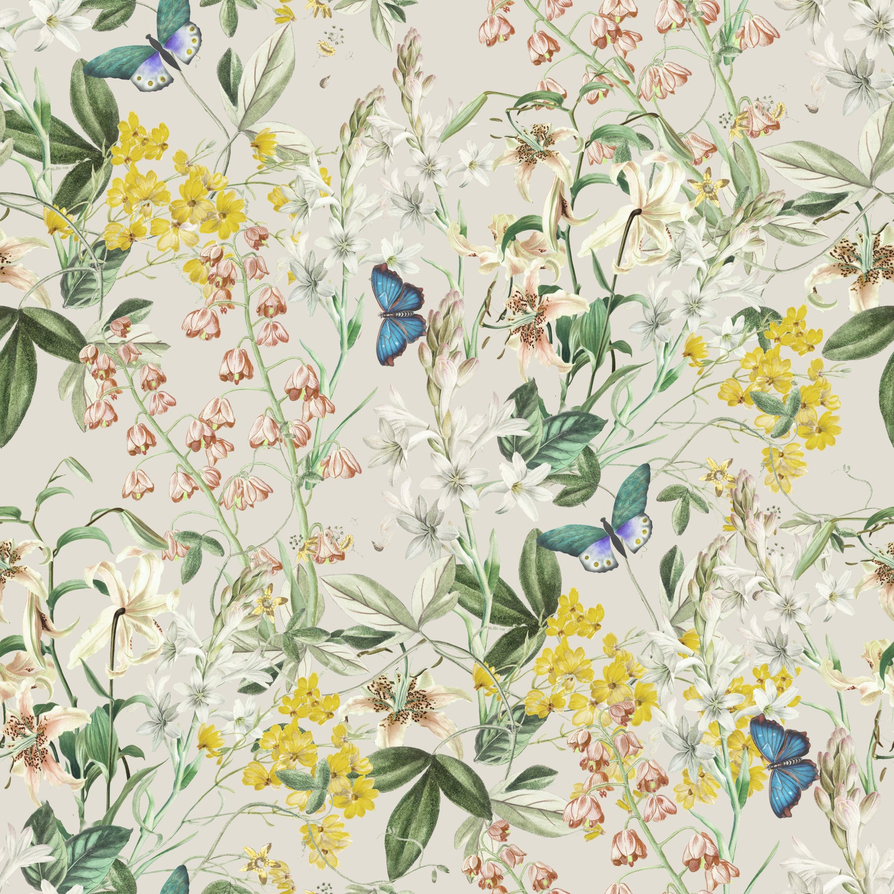 Meadow Butterfly Garden Wallpaper⁠