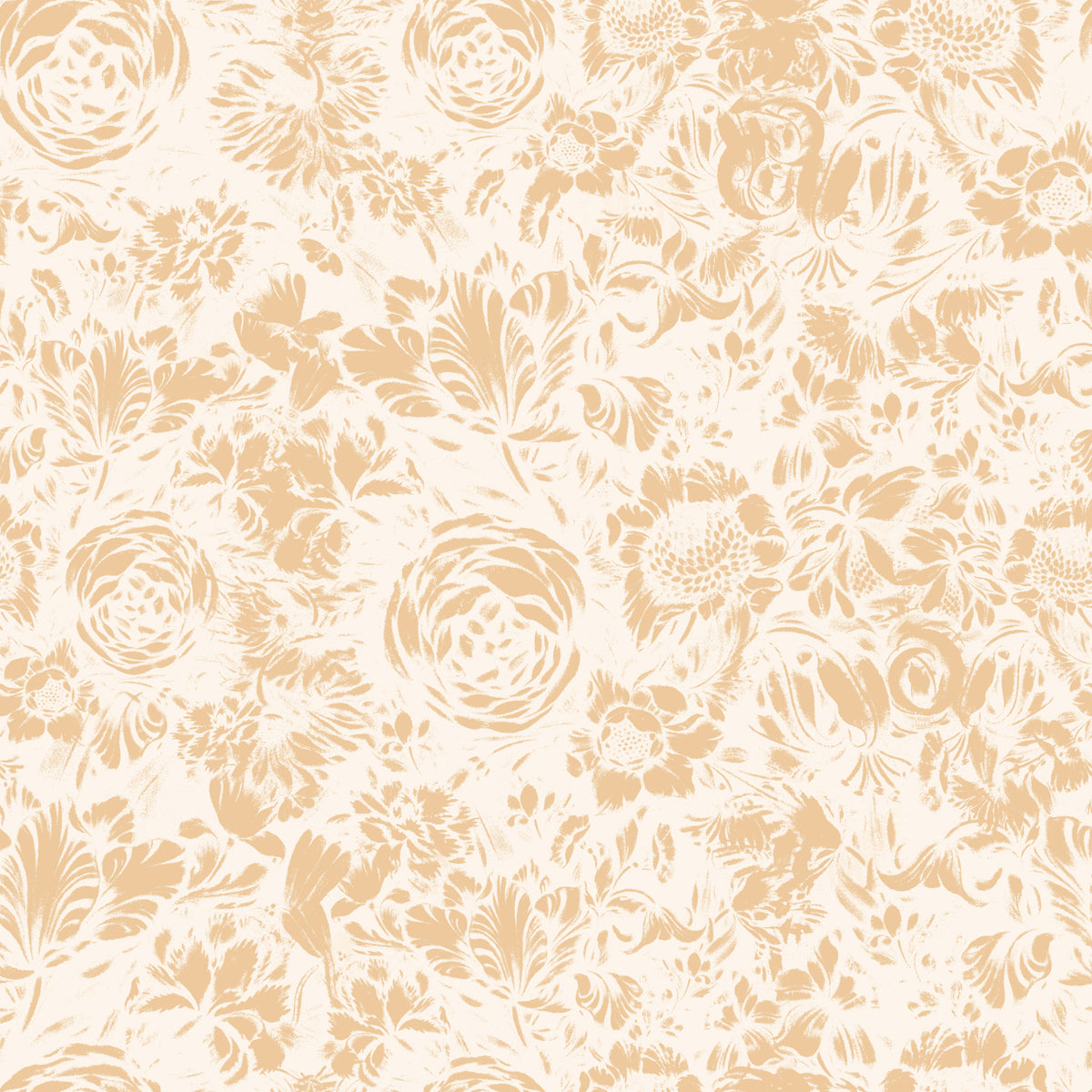 Soft Neutral Botanical Illustration Wallpaper⁠ in your room — zoomed