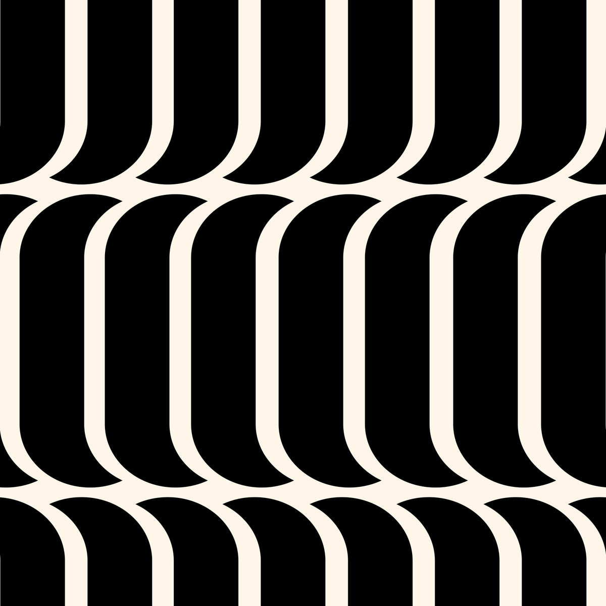 Minimalist Arch Geometric Wallpaper⁠ in your room — zoomed