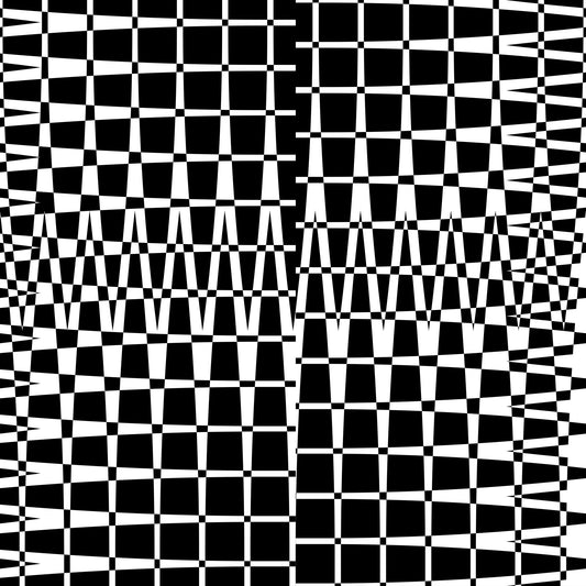 Monochromatic Wavy Grid Wallpaper⁠