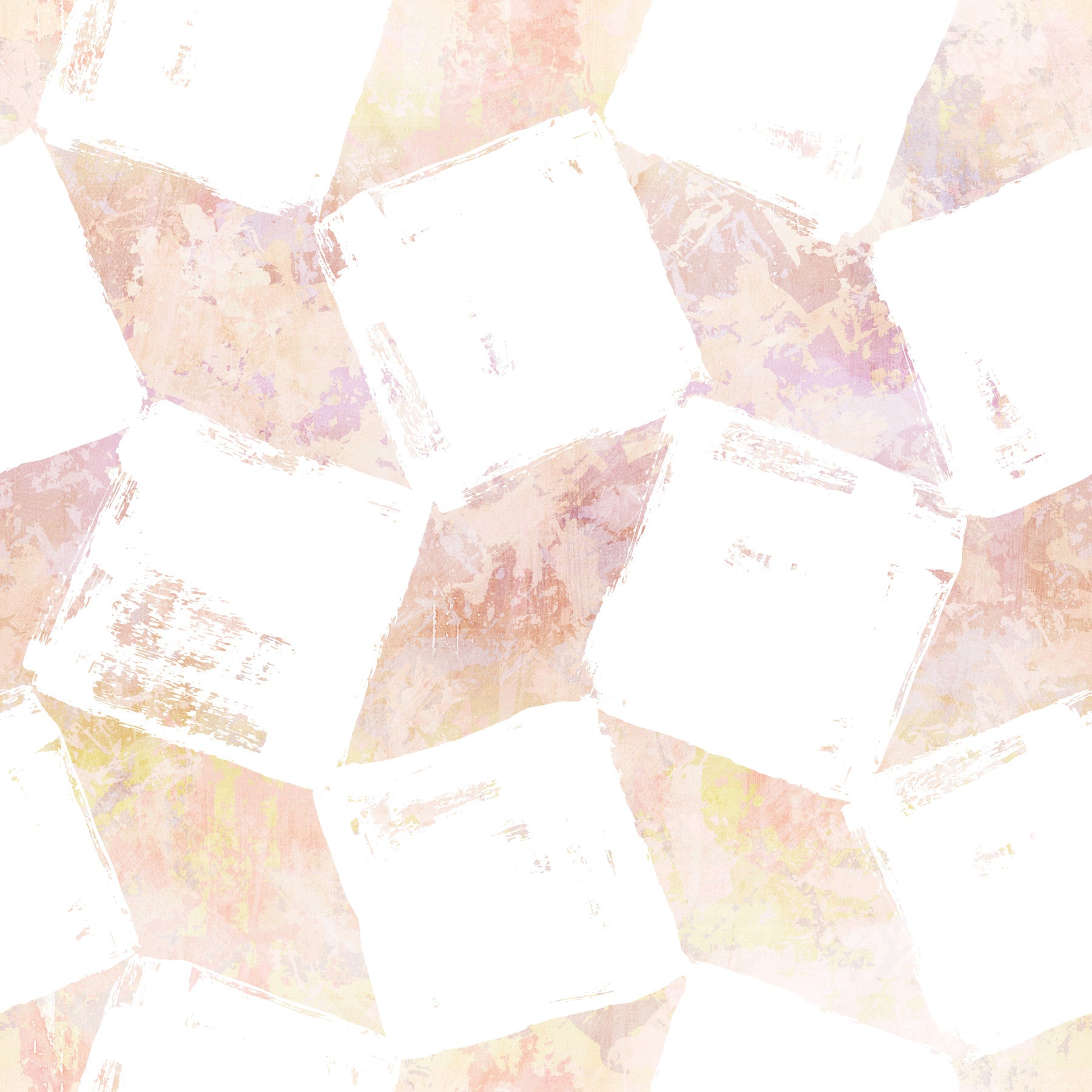 Layered Peach Geometric Blocks Wallpaper⁠
