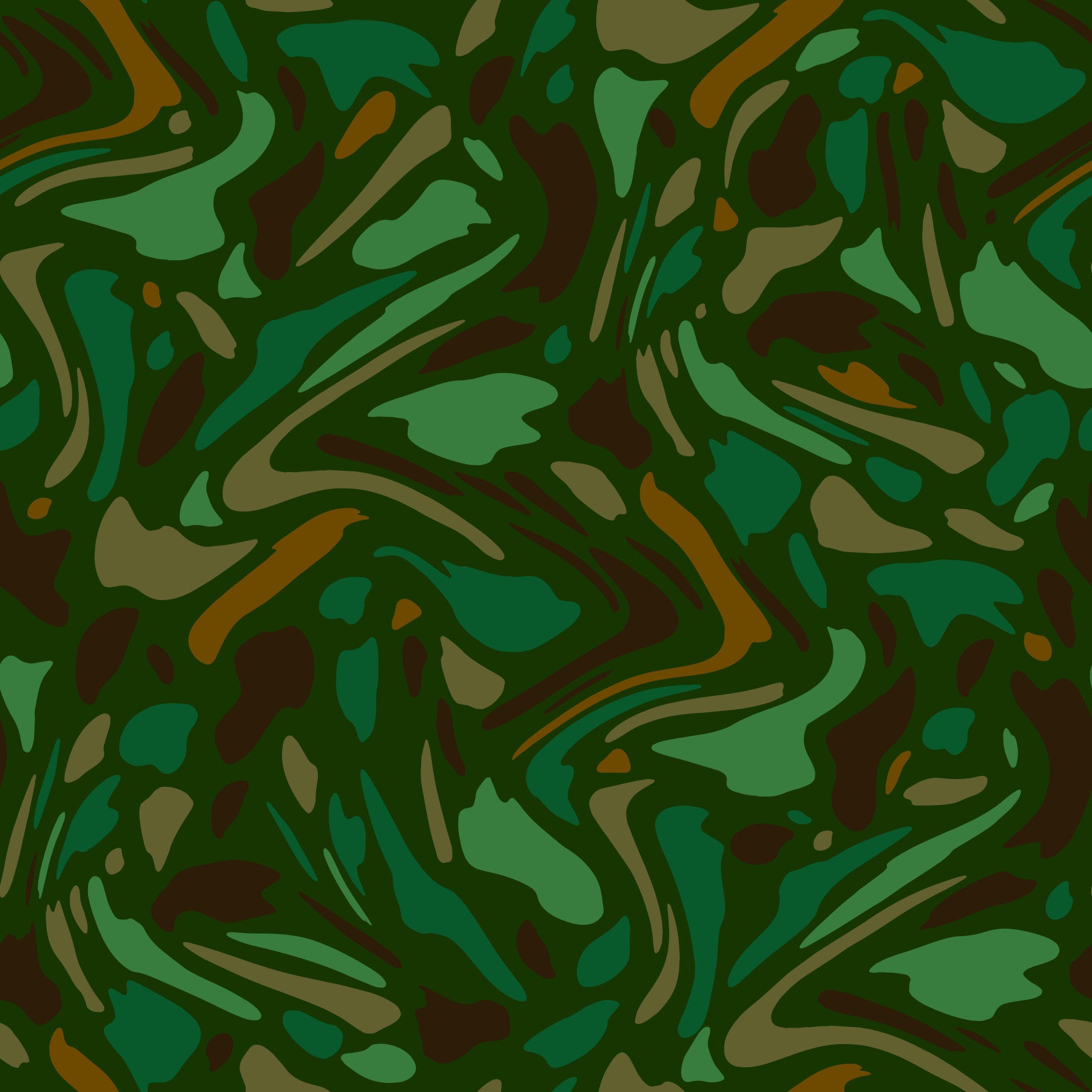Fluid Camo Texture in Earth Tones Wallpaper⁠