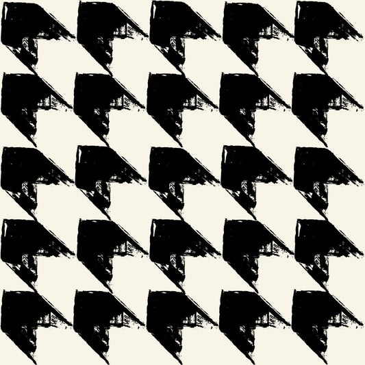 Abstract Ink Geometric Grid Wallpaper⁠