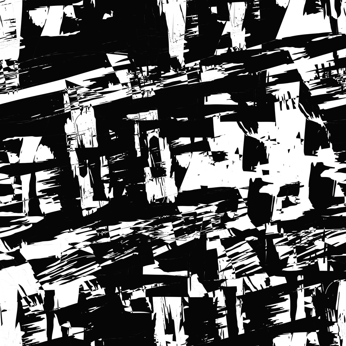 Stark Graphic Ink Strokes Wallpaper⁠ in your room