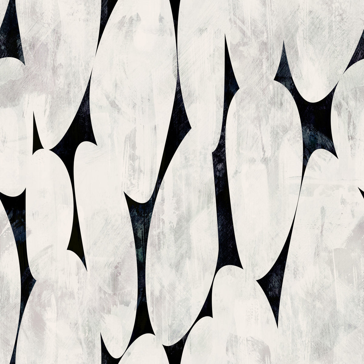 Abstract Painted Monoliths Wallpaper⁠ in your room — zoomed