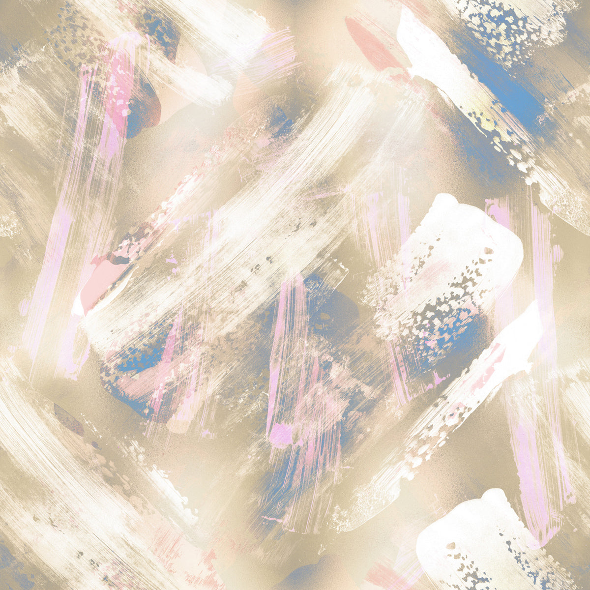Soft Brushstroke Abstract Art Wallpaper⁠ in your room