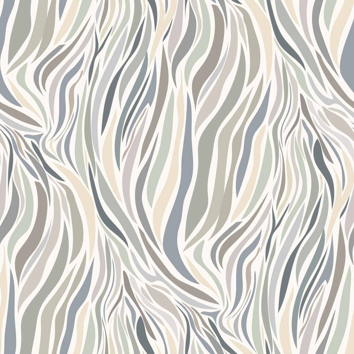 Abstract Fluid Wave Texture Wallpaper⁠ in your room