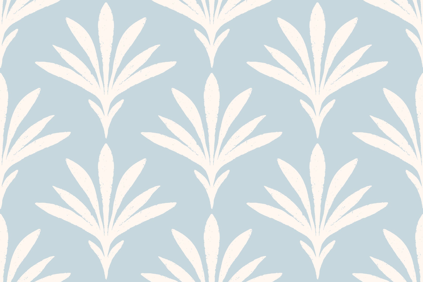 Abstract Fan Leaf Pattern Wallpaper⁠