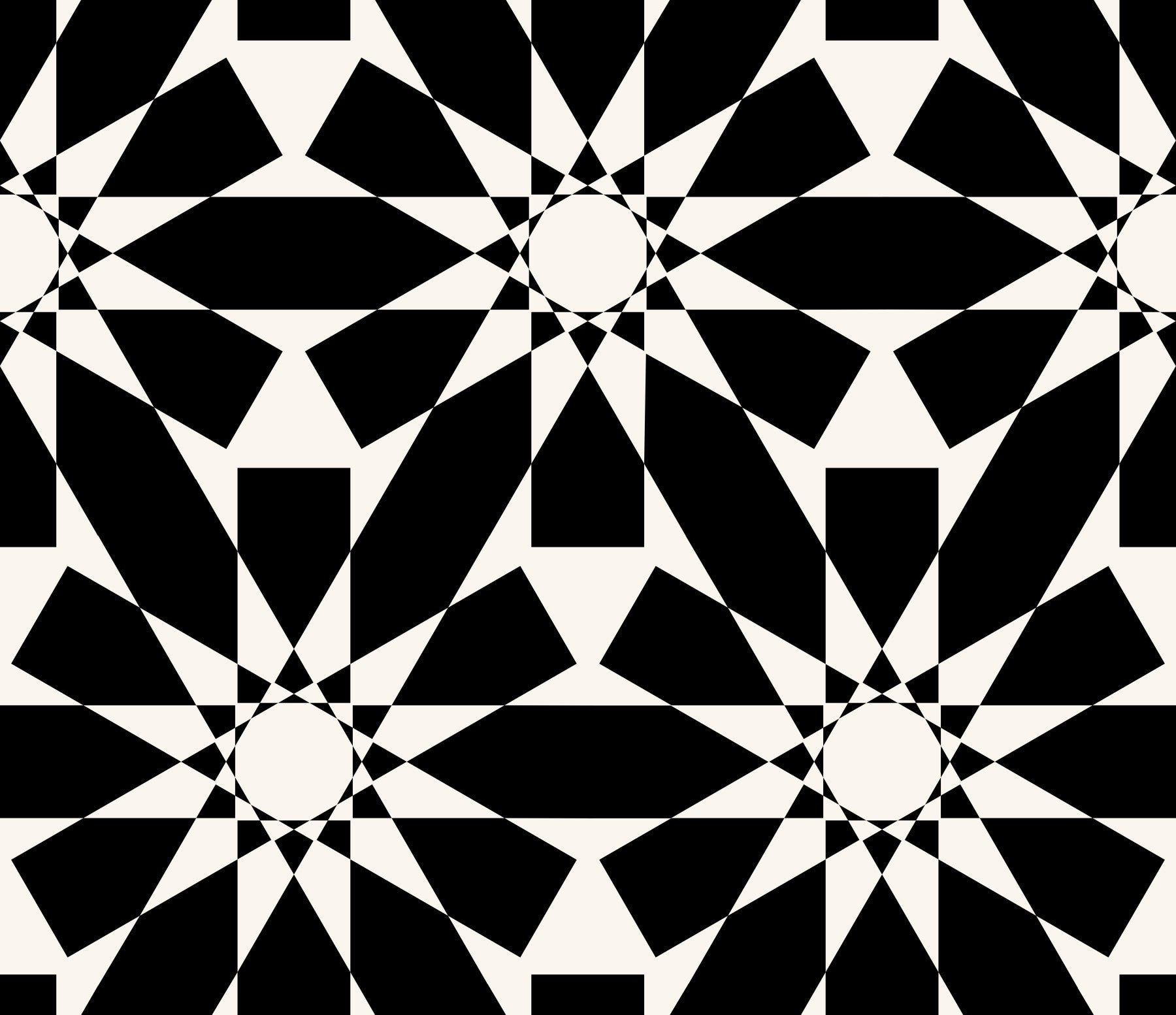 Minimalist Star Tile Wallpaper Pattern Wallpaper⁠