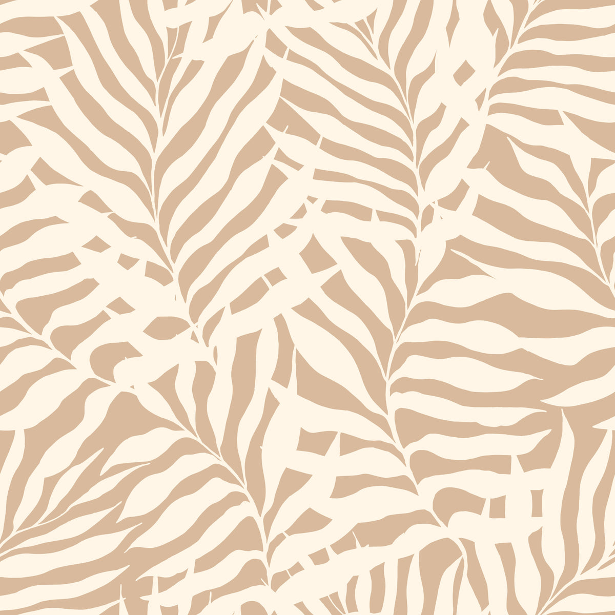 Minimalist Botanical Palm Leaves Wallpaper⁠ in your room
