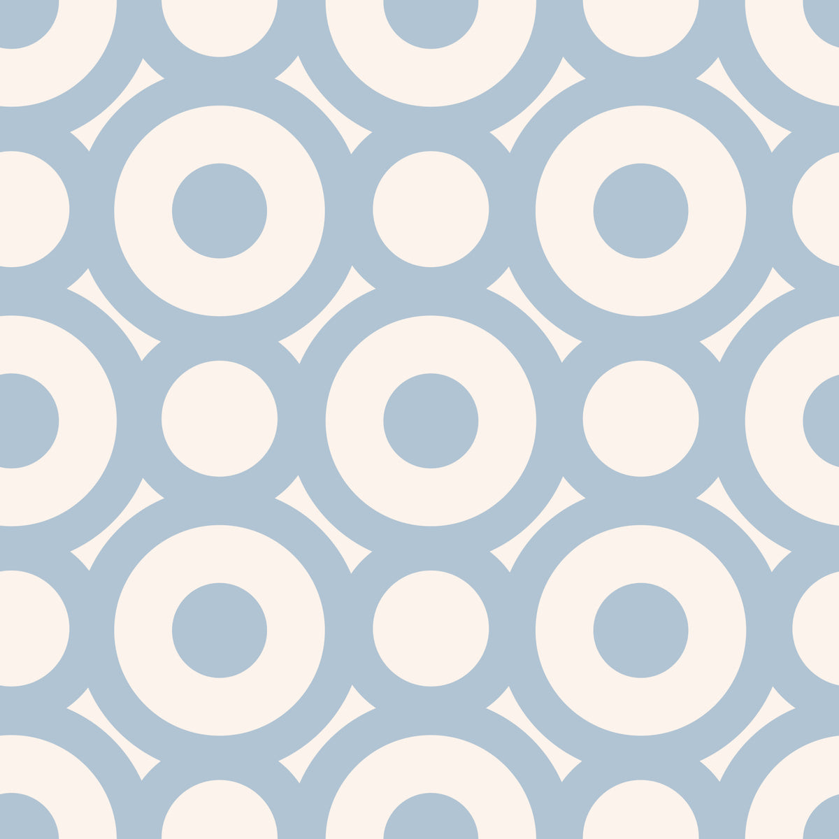 Geometric Circle Lattice Wallpaper⁠
