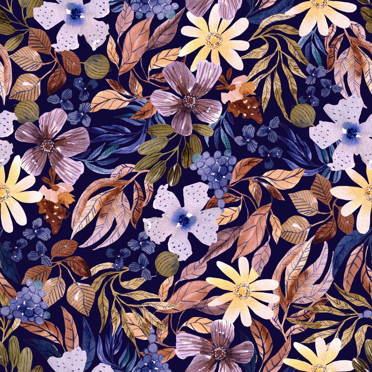Vintage Garden Impressionism Wallpaper⁠ in your room