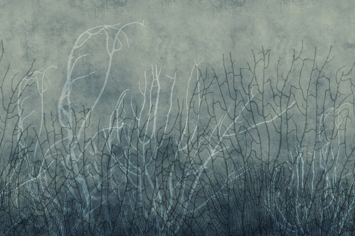 Sea Fans - Deep Lake Wall Mural
