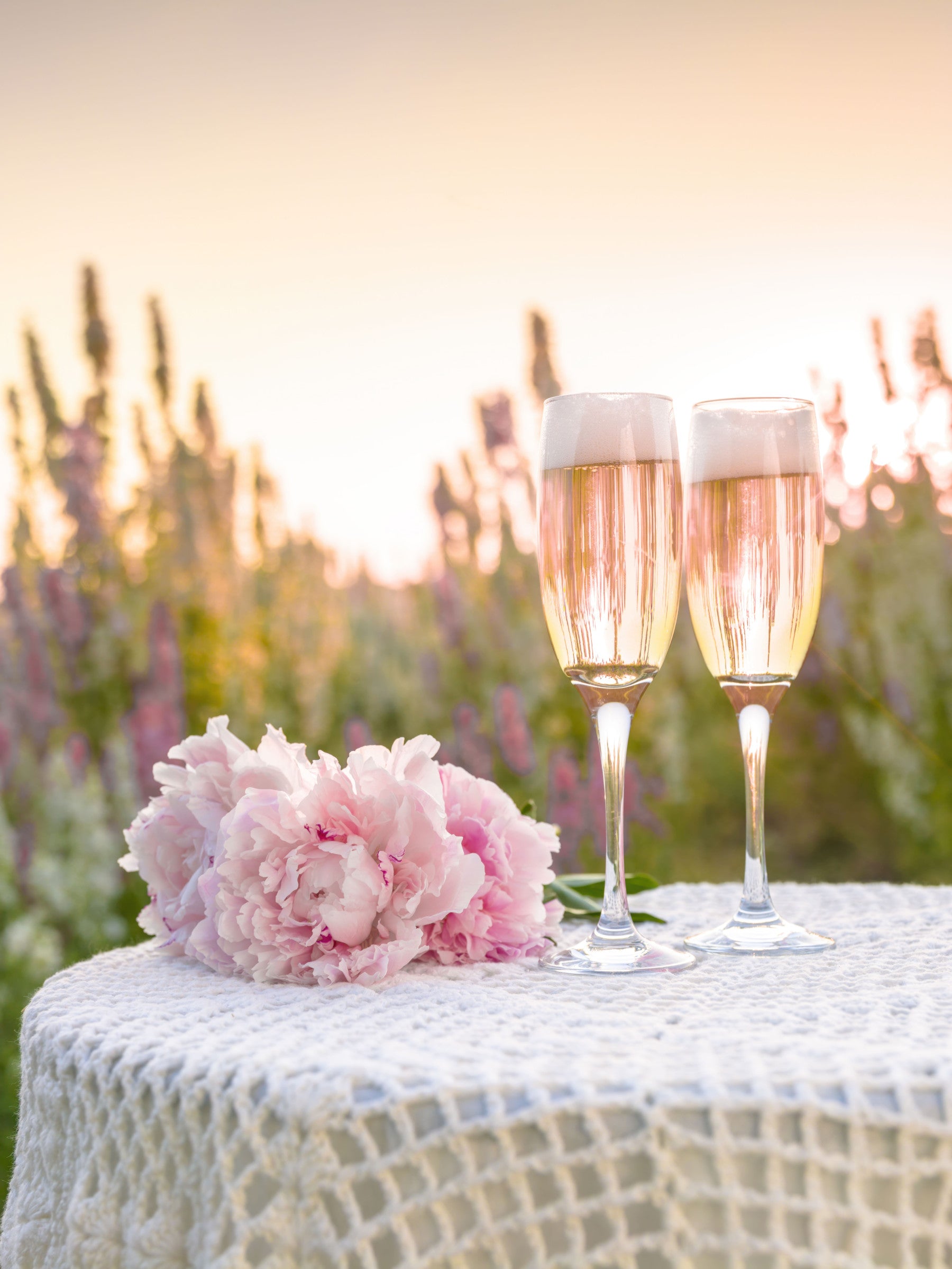 Pink Peony Celebration Wall Mural