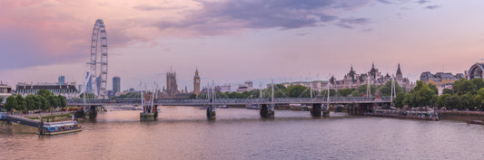 Thames Sunset Skyline Wall Mural