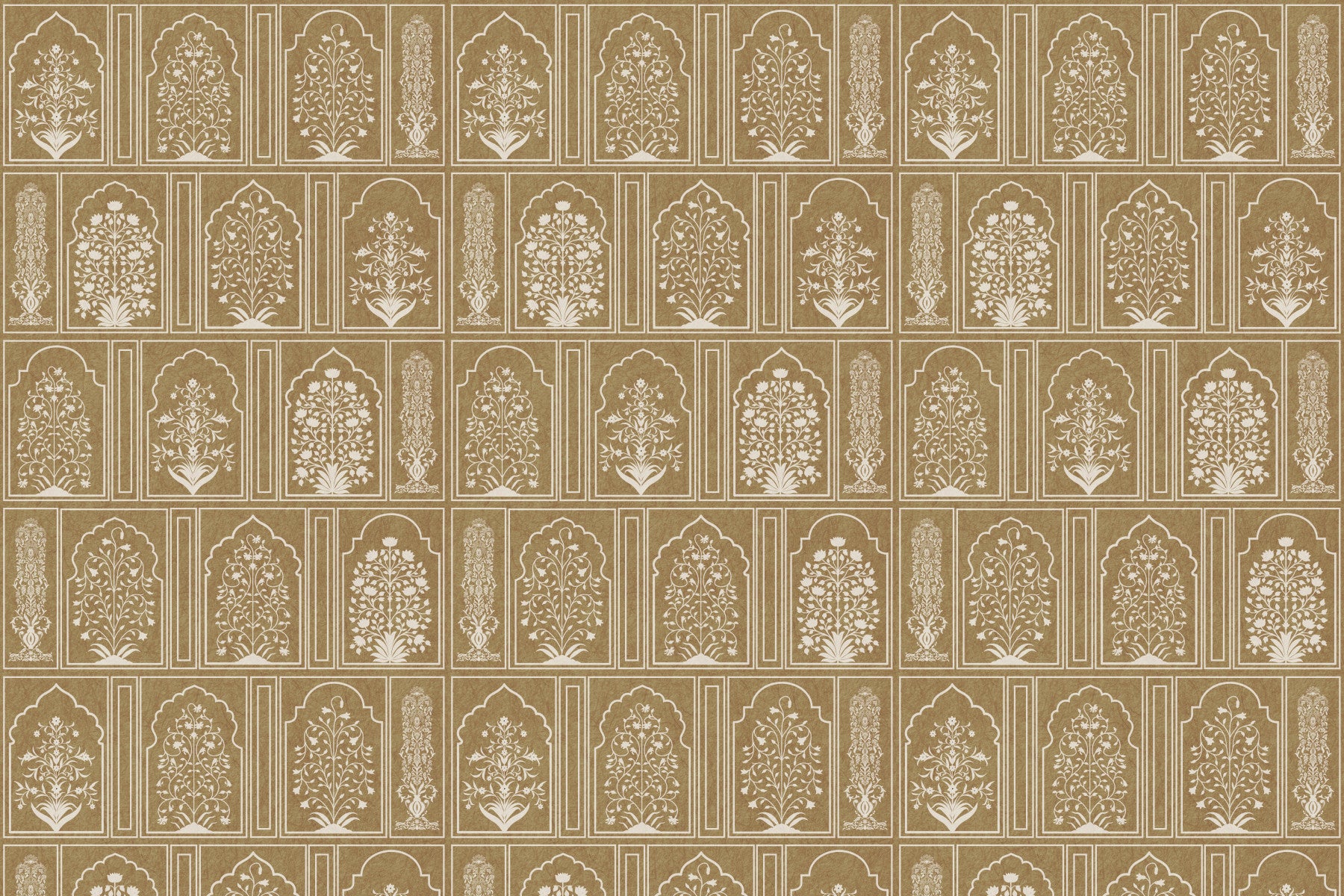 Mughal Garden Archway Wall Mural