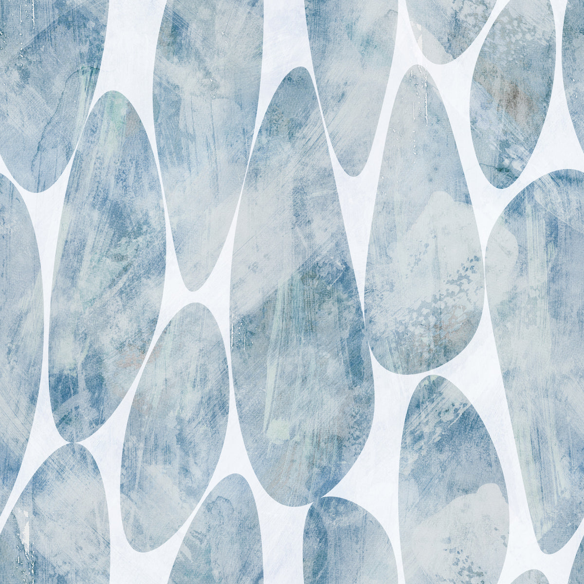 Cerulean Pebbled Texture Wallpaper⁠ in your room