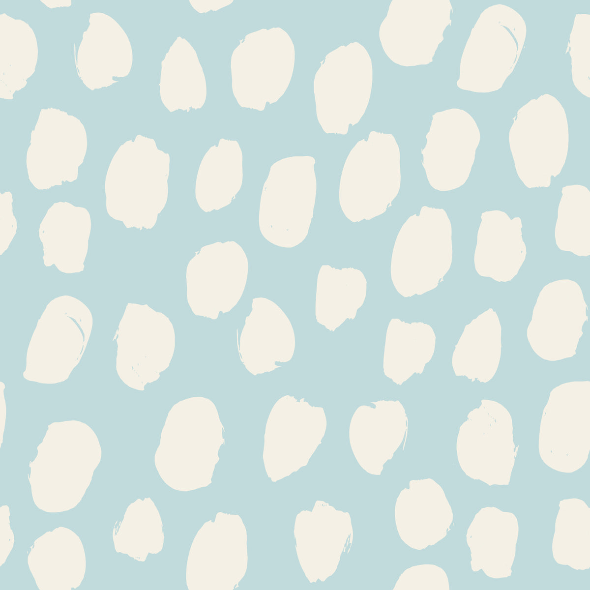 Soft Blue and Cream Dotted Texture Wallpaper⁠ in your room