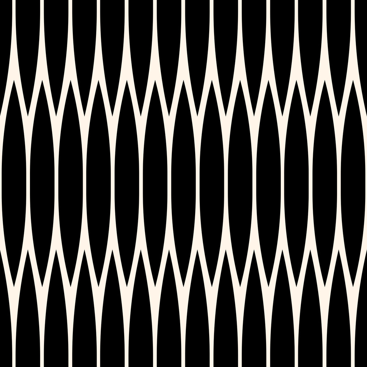 Minimalist Vertical Arch Lattice Wallpaper⁠ in your room — zoomed
