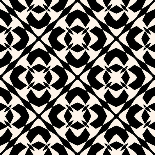 Modern Classic Geometric Lattice Wallpaper⁠