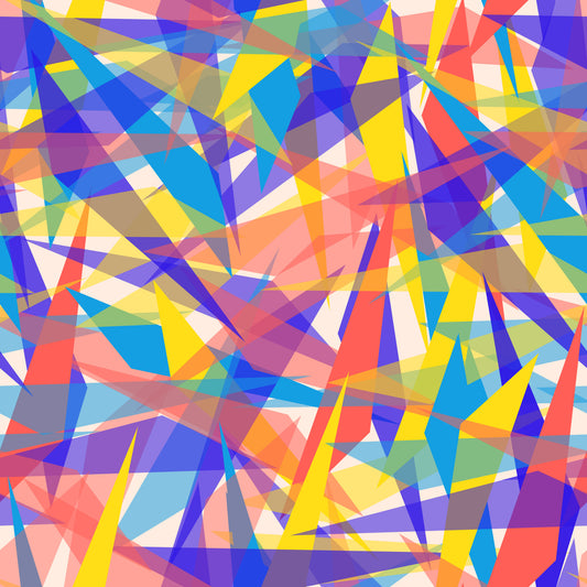 Abstract Prism Fragmentation Wallpaper⁠