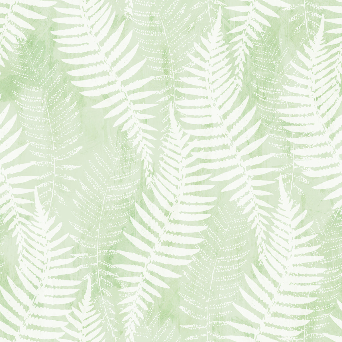 Ethereal Sage Fern Fronds Wallpaper⁠ in your room