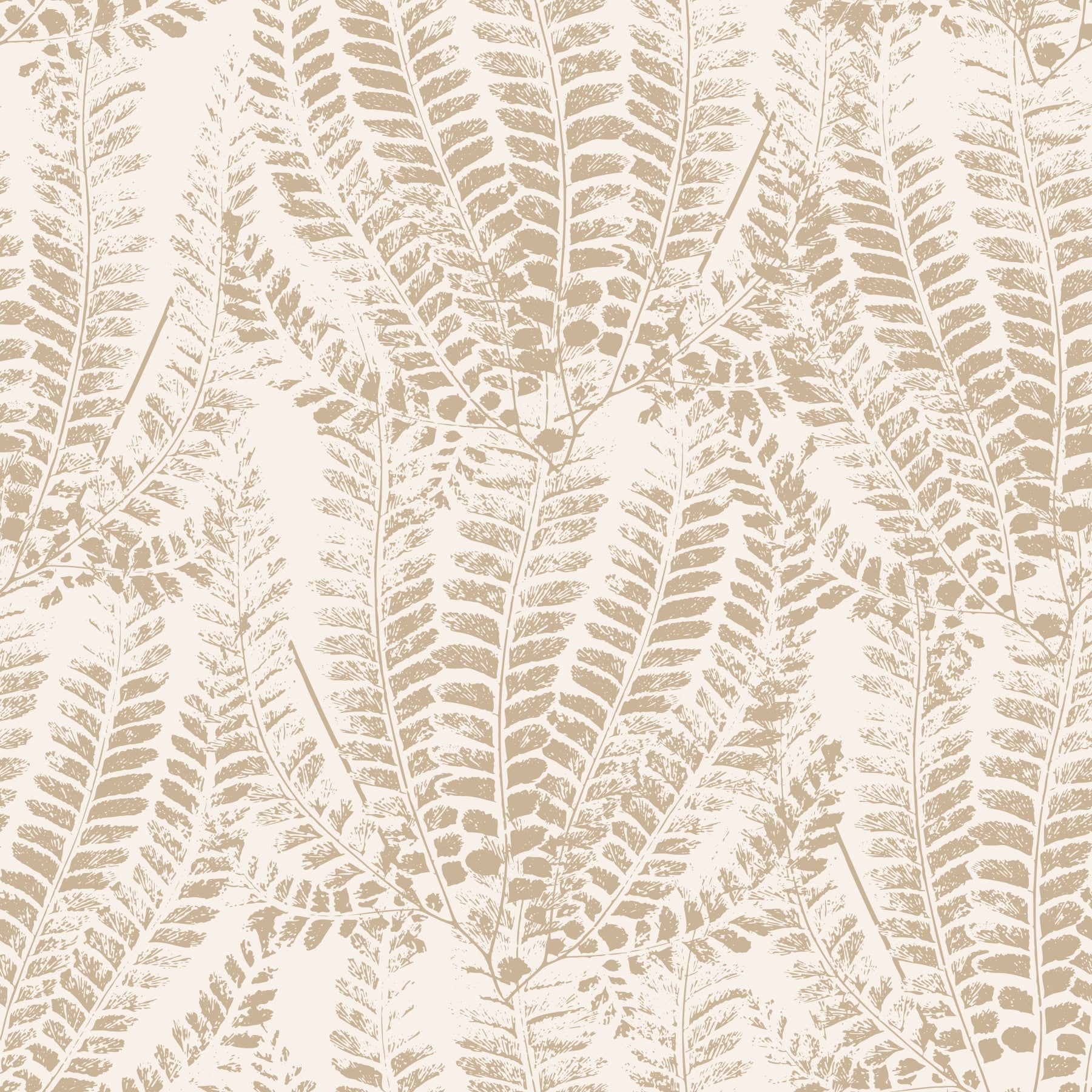 Rustic Fern Botanical Print Wallpaper⁠