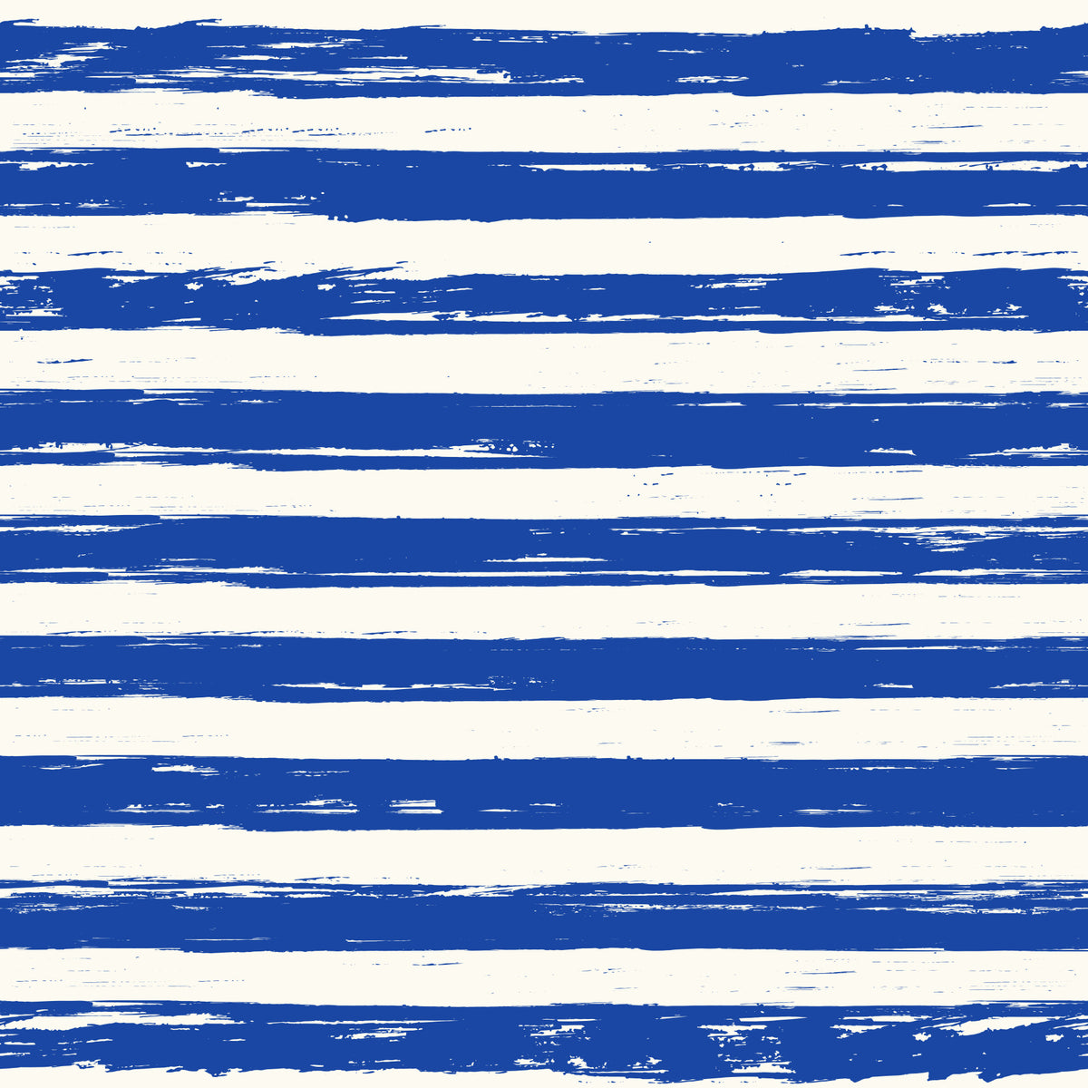 Coastal Navy Brushstroke Stripes Wallpaper⁠ in your room — zoomed
