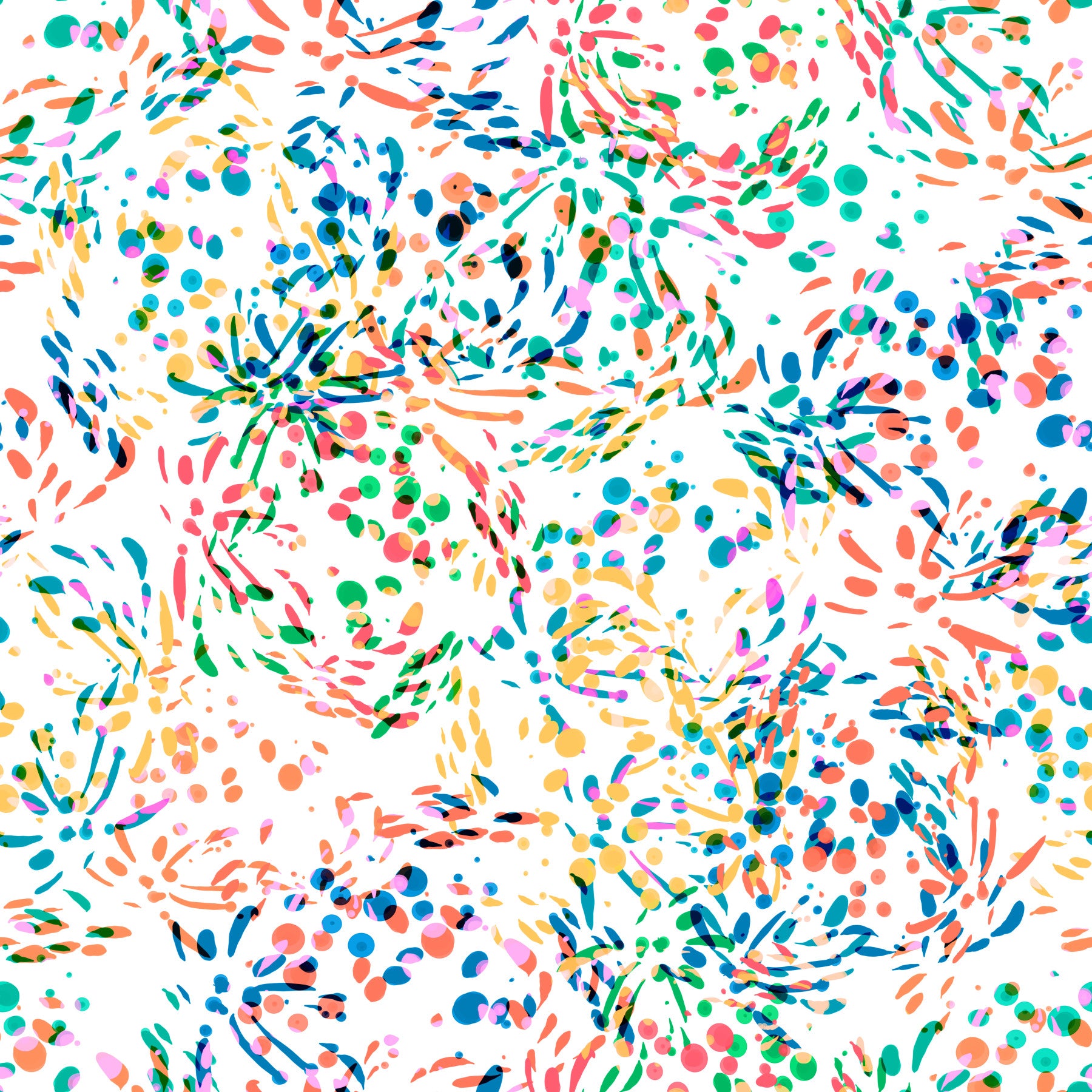 Vibrant Abstract Confetti Sprinkles Wallpaper⁠