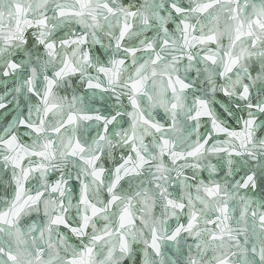 Sage Botanical Forest Print Wallpaper⁠