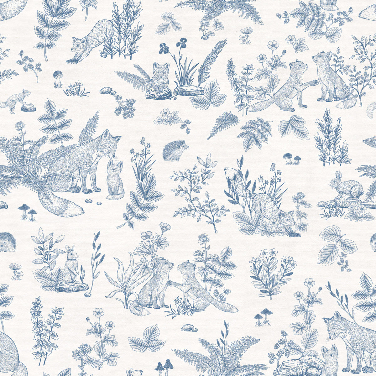 Enchanted Forest Sketch Wallpaper⁠ in your room