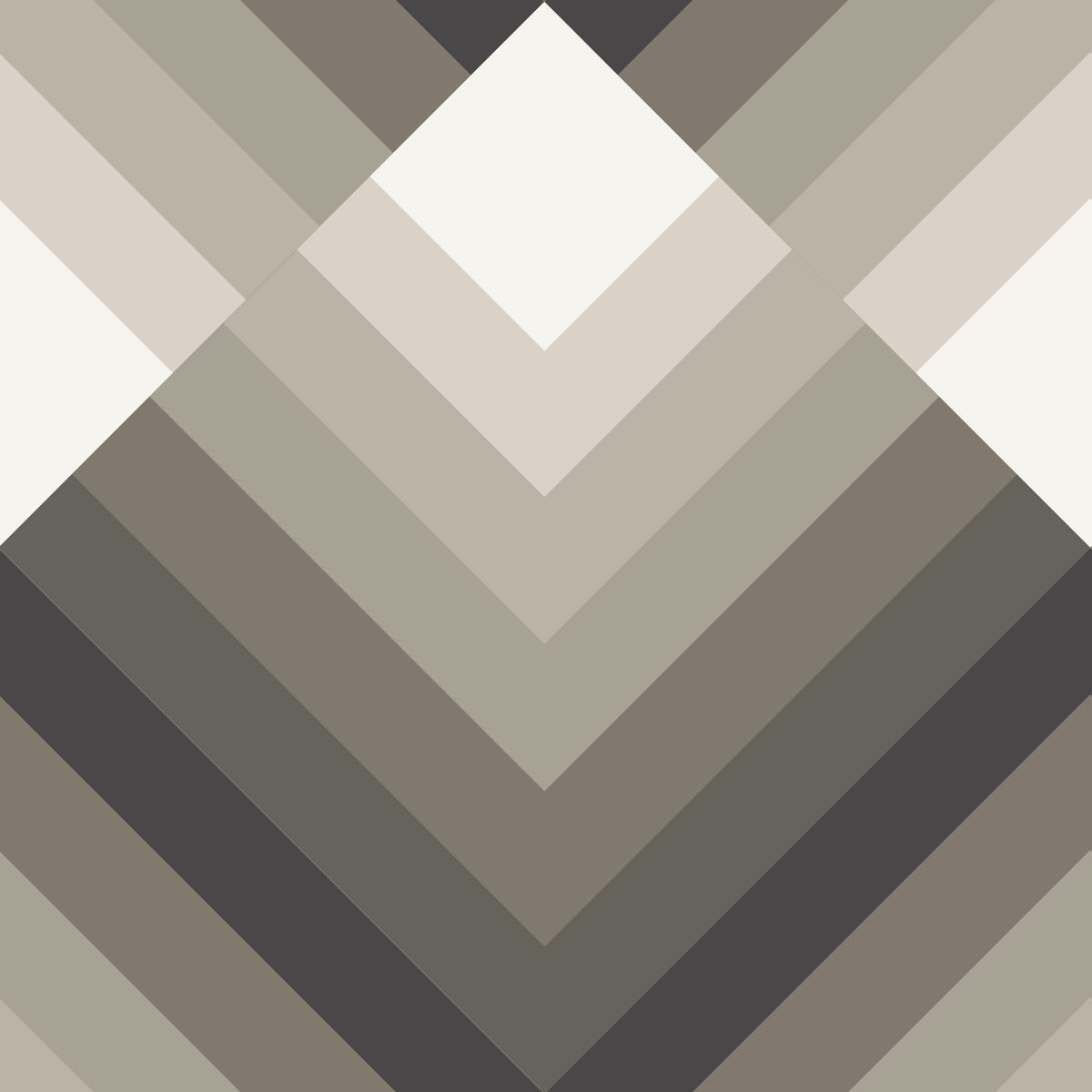 Tonal Chevron Geometry Wallpaper⁠ in your room
